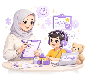 Anak mengikuti screening jika dibutuhkan